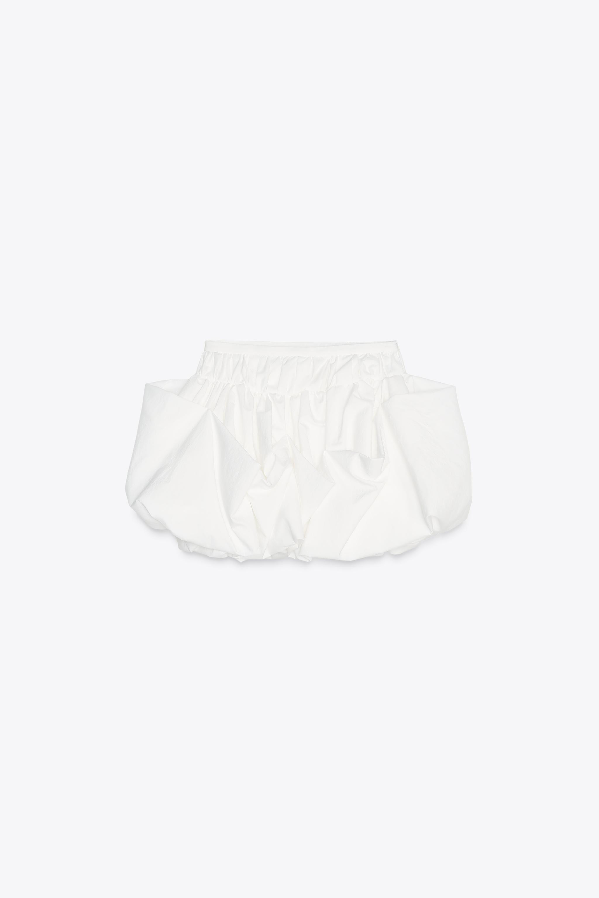 ZW COLLECTION BALLOON MINI SKIRT | Zara UK