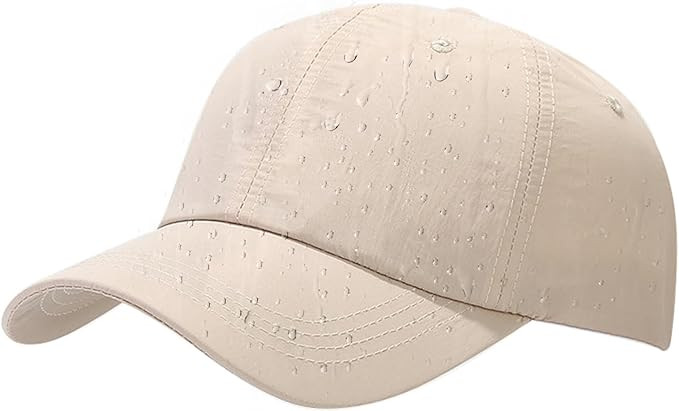 Malaxlx Waterproof Baseball Cap for Men Women Breathable UPF50+ Sport Outdoor Caps Quick Dry Adju... | Amazon (US)