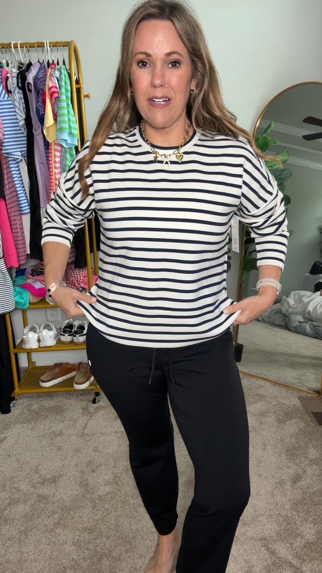 The coziest crew stripe air essential should be on everyone’s list! Can’t wait to take this on my travels!

#LTKootd