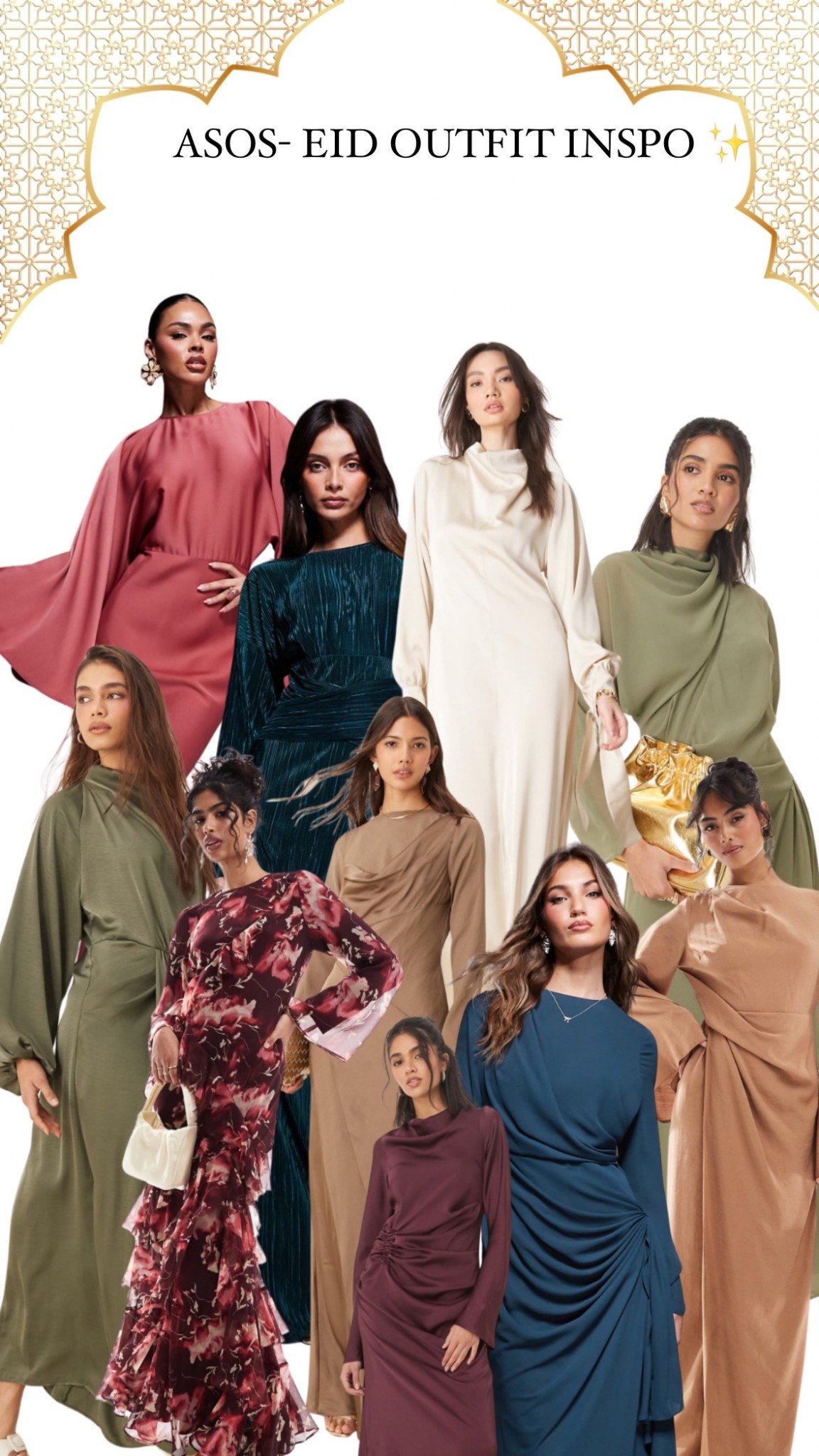 Looking for that last minute Eid outfit! Asos has some beautiful modest dresses , I have also linked accessories to match ✨ 

 #LTKsummer #LTKpartywear #LTKmodest