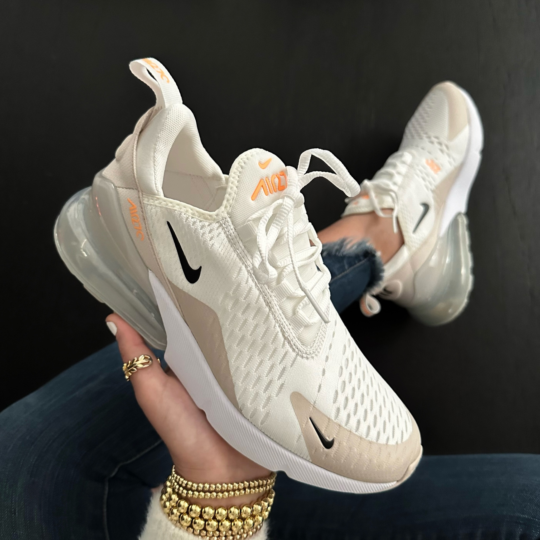 nike 270s desert sand