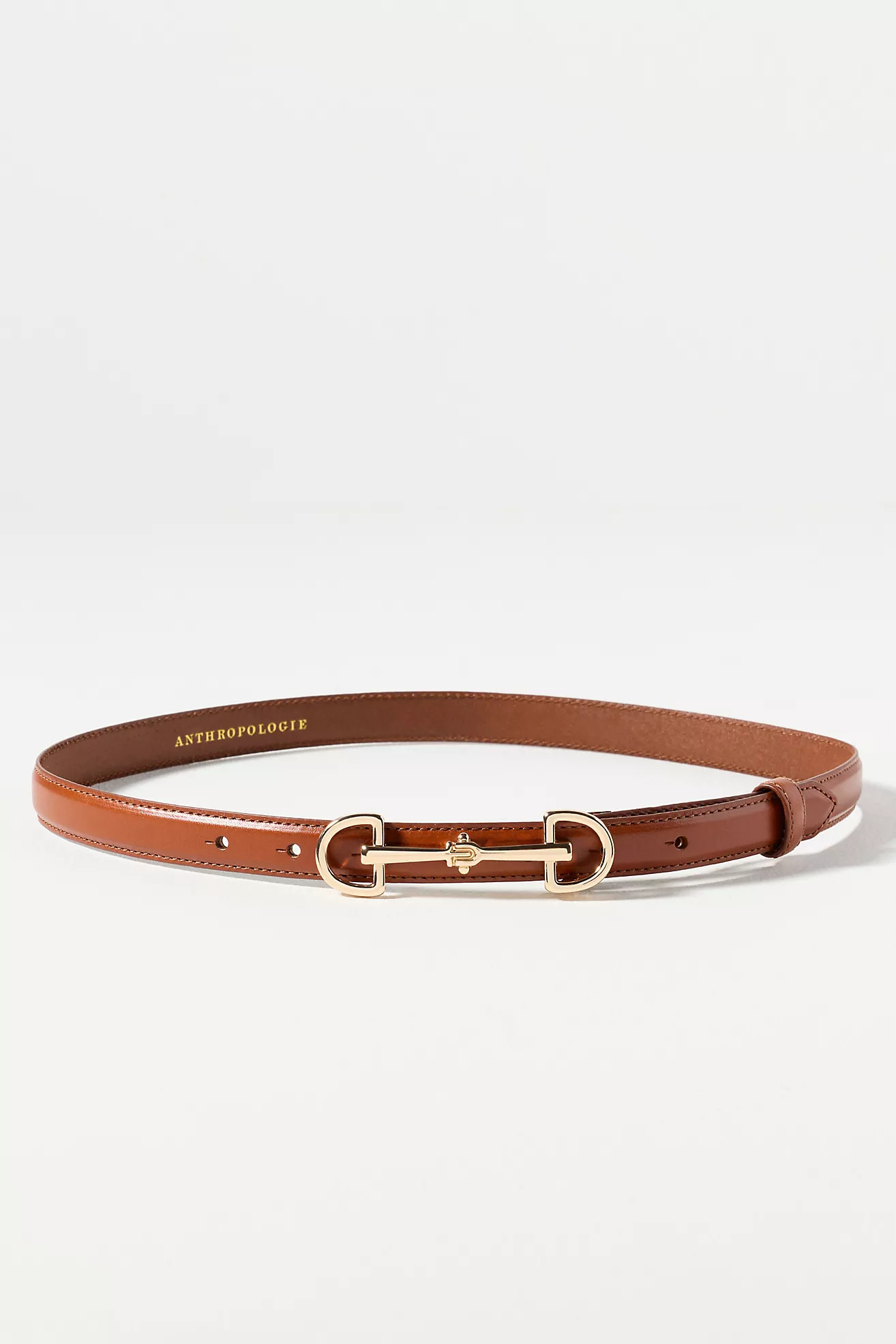 Classic Horsebit Skinny Belt | Anthropologie (US)