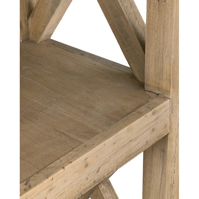 Amett 71'' H x 20'' W Solid Wood Etagere Bookcase | Wayfair North America