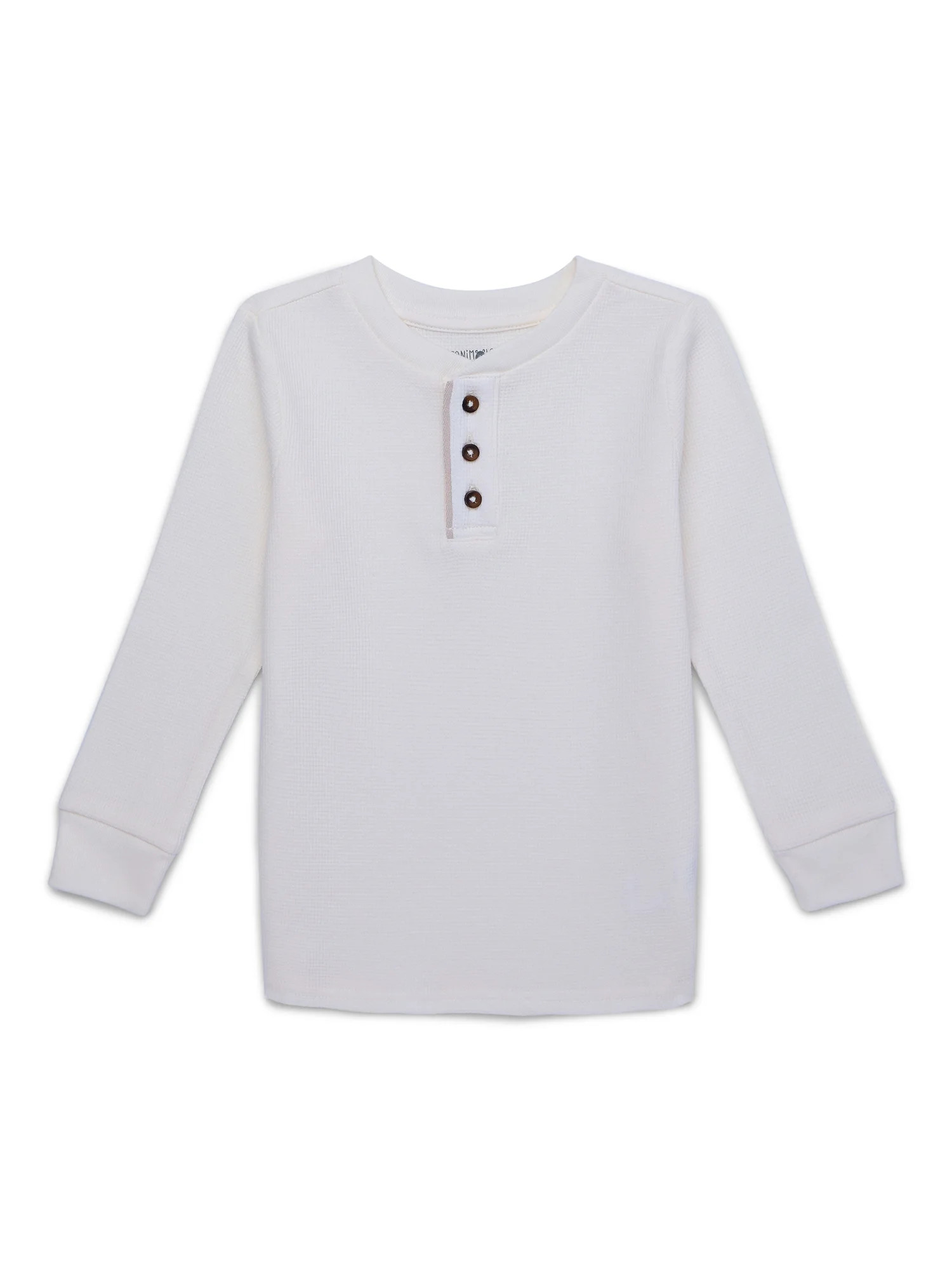 Garanimals Toddler Boys Long Sleeve Henley Tee, Sizes 18M-5T | Walmart (US)