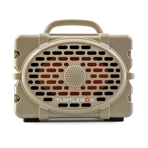 Turtlebox Original Gen 3: Portable Outdoor Bluetooth Speaker – Ultra-Loud (120dB), Waterproof (IP67), Rugged, Impact-Resistant, 3-Day Battery | Party Mode: Unlimited Pairing Stereo, Tan/Tan | Amazon (US)
