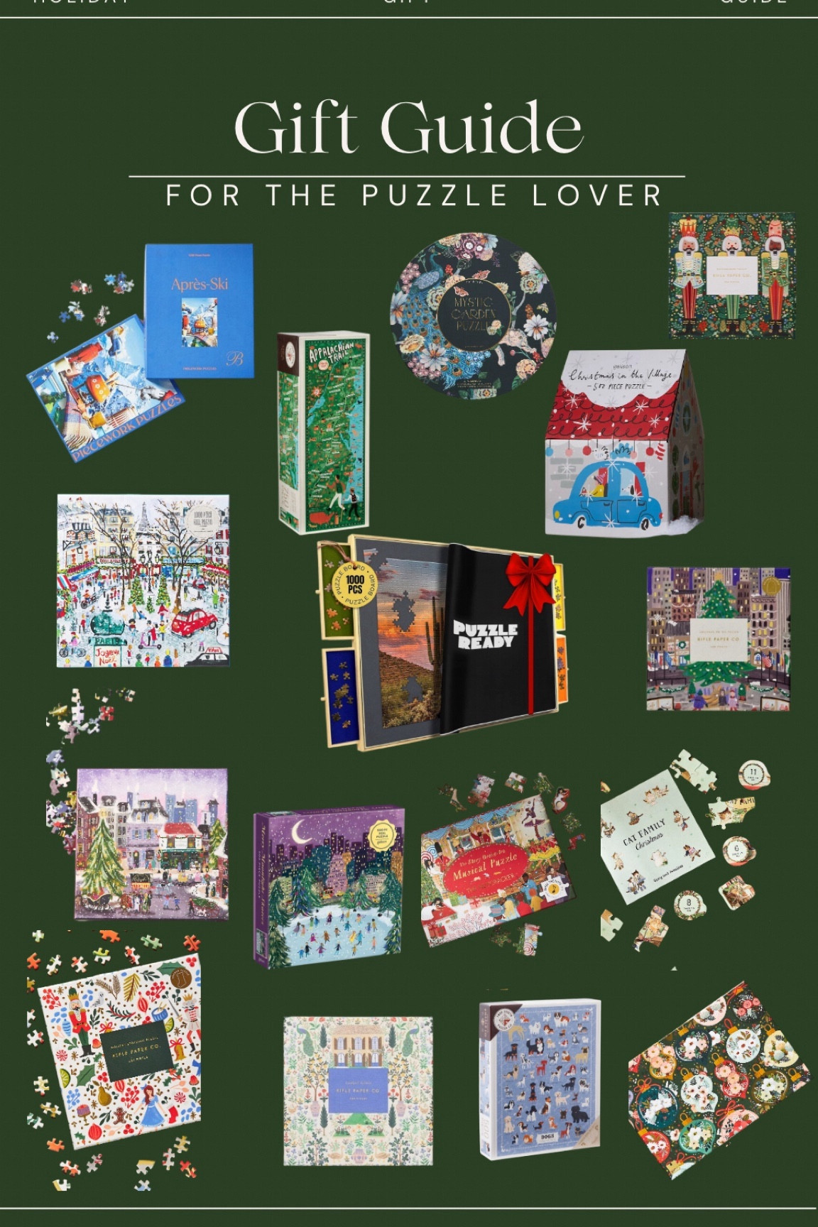 The Ultimate Gift Guide for the Puzzle Lover!

Gift ideas / family gift ideas / gifts for the family / family gifts / family holiday / Christmas gifts / gift guides / gift guide / gift guide for families / holiday puzzles / Christmas puzzles 

#LTKSeasonal #LTKGiftGuide #LTKHoliday