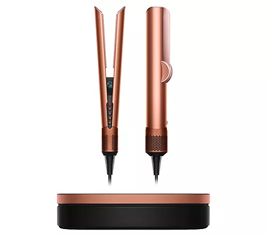 Make Your Selection: Dyson Amber Silk Airstrait Wet to Dry Straightener | QVC