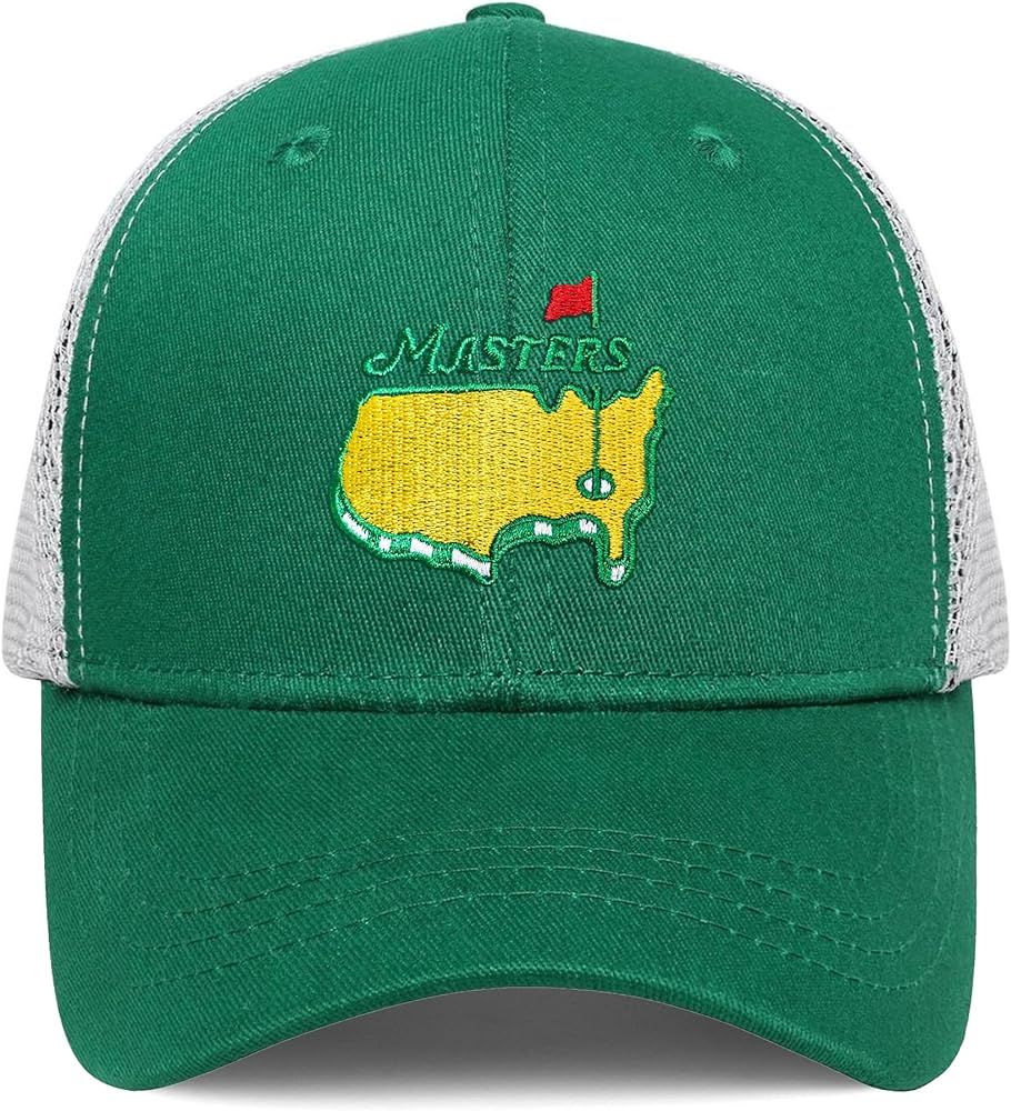 Golf Hat for Men Women Hat Green Embroidered Ball Baseball Cap | Amazon (US)