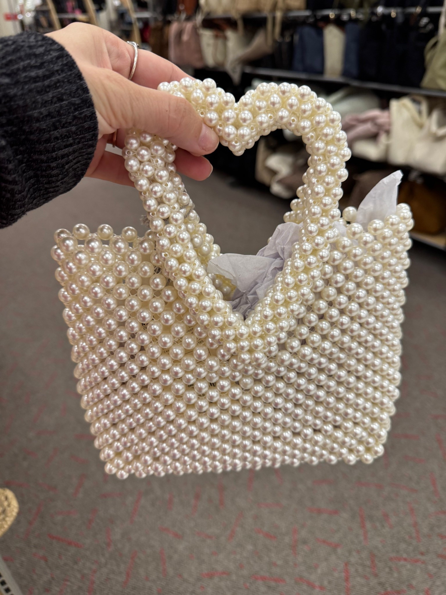 This is definitely my new favorite bag. This is not just for Valentine’s Day. I can use this for various date nights, and I am so thrilled!! 

#LTKSeasonal #LTKmomlife