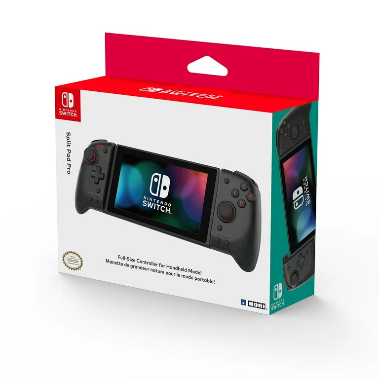 HORI Nintendo Switch Split Pad Pro Ergonomic Controller for Handheld Mode - Officially Licensed B... | Walmart (US)