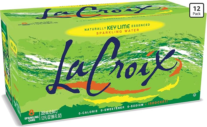 La Croix Sparkling Water, Key Lime, 12 Fl Oz (pack of 8) | Amazon (US)
