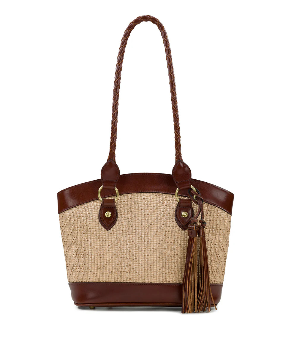 Zorita Satchel 
         Italian Woven | Patricia Nash Designs