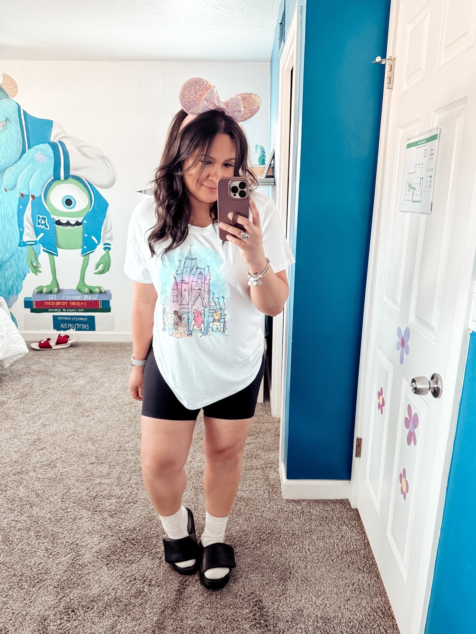{ disneyland outfit ❥

Pink Mouse Ears . Magic Kingdom T-Shirt . Sleeping Beauty Castle T-Shirt . Casual Midsize Style . Disney Outfit } 

#LTKStyleTip #LTKTravel #LTKMidsize