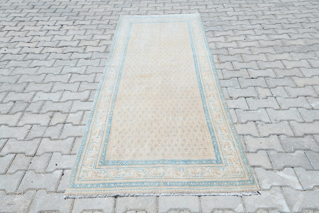 3x9 Runner Rug, Wool Runner Rug, Soft Runner Rug, 3x9 Oushak Rug, Entryway Rug, 3x9 Rug, Vintage ... | Etsy (US)