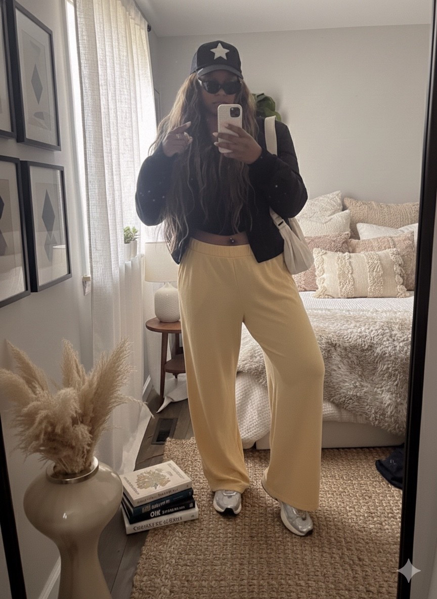 POV: You finally found the perfect butter yellow sweats. 🤍✨
Umm, can we take a second for the color? I’m officially in my "soft yellow" era. I grabbed these from Aerie and I’m not exaggerating when I say I haven't taken them off in three days. They are literally like wearing a cloud.
I was worried they’d be too "bright," but it’s the prettiest, most muted butter shade that actually goes with everything. Perfect for those slow morning vibes or when you want to look put-together but also feel like you’re still in bed.
10/10 recommend if you need a little dopamine hit for your loungewear drawer. Consider this your sign to go grab them! ✋☀️
#AerieReal #ButterYellow #OOTD #CozyGirl #LoungewearAesthetic #SundayScaries #AerieHaul

#LTKmomlife #LTKMidsize #LTKTall