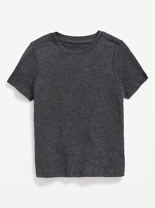 Unisex Short-Sleeve Slub-Knit T-Shirt for Toddler | Old Navy (US)