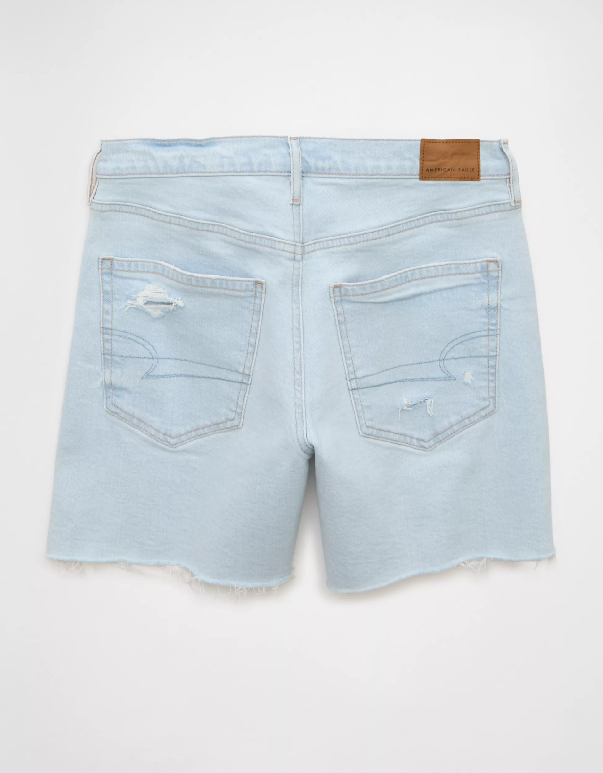 AE 6" Strigid Super High-Waisted Relaxed Denim Short | American Eagle Outfitters (US & CA)