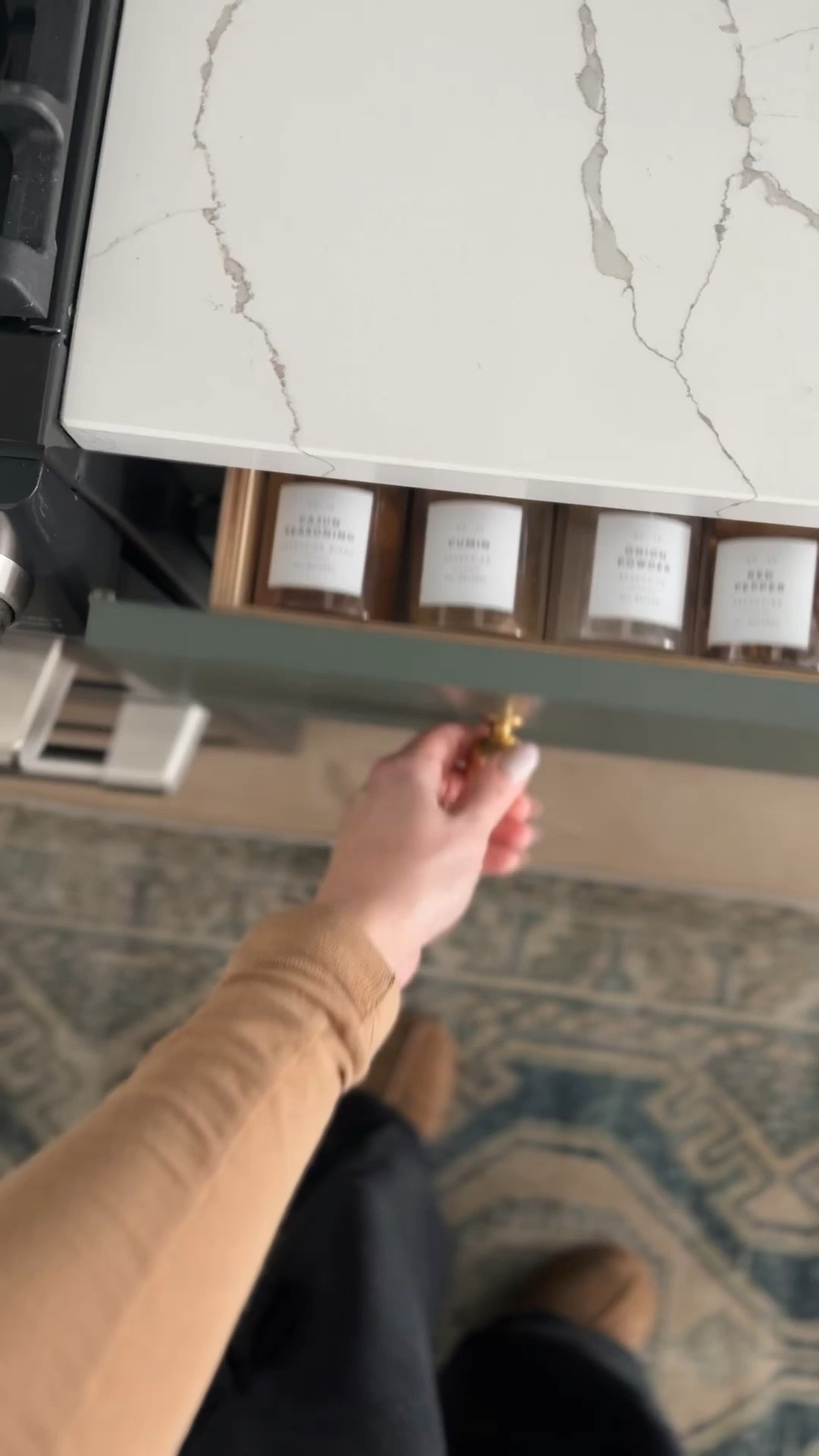 Organized spice drawer for the win! Linked my glass jars and the drawer organizer!

#LTKhome #LTKfindsunder50 #LTKsalealert