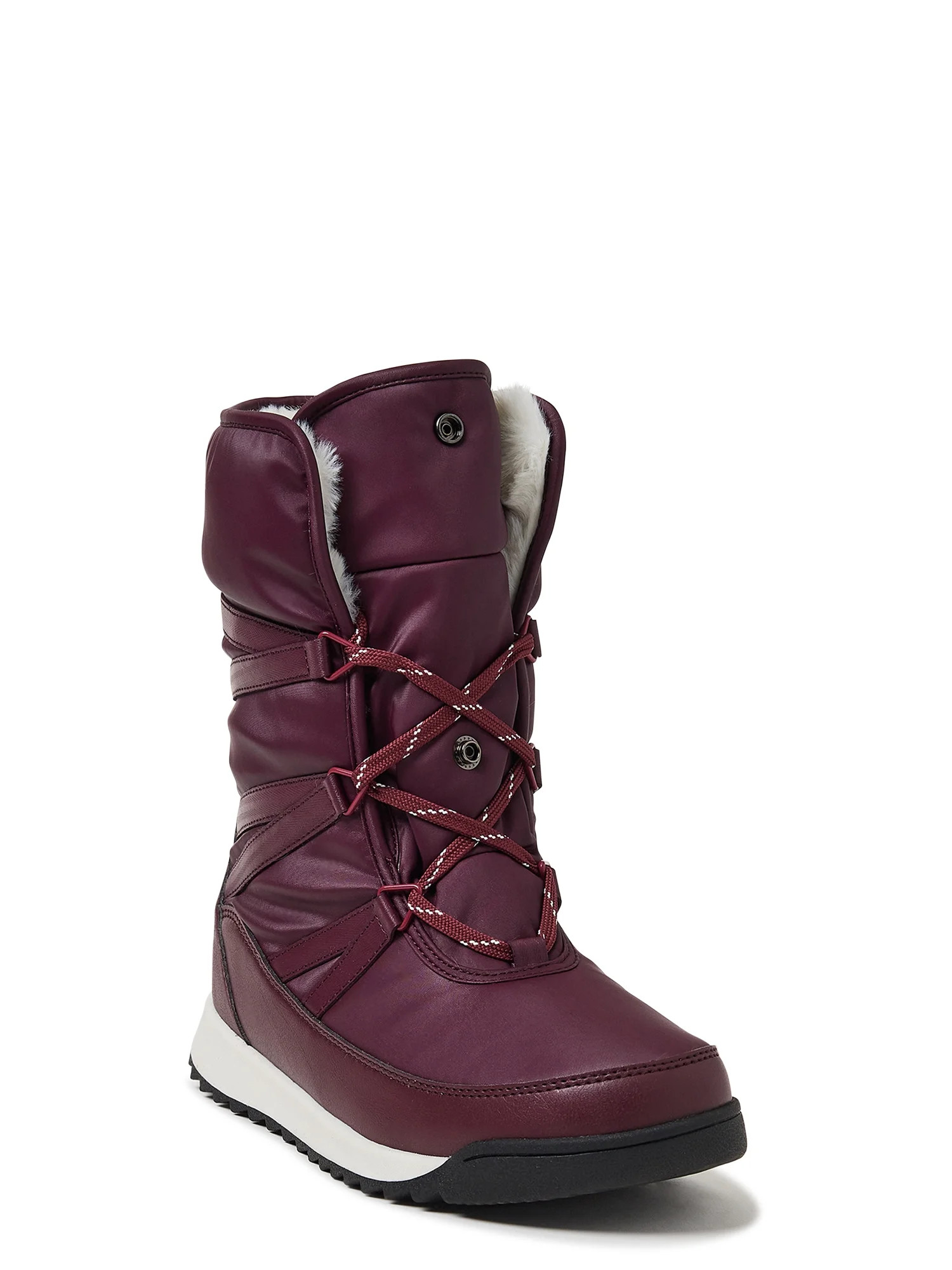 Time and Tru Women’s Foldover Boots - Walmart.com | Walmart (US)