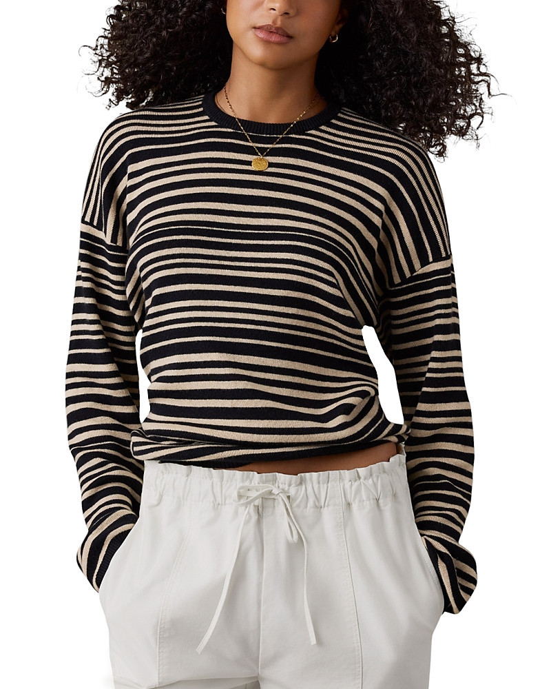 Faherty Throwback Studio Cotton & Cashmere Crew Top | Bloomingdale's (US)