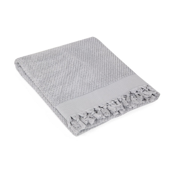 Tassel Dots Turkish Terry Bath Towel | Olive and Linen LLC