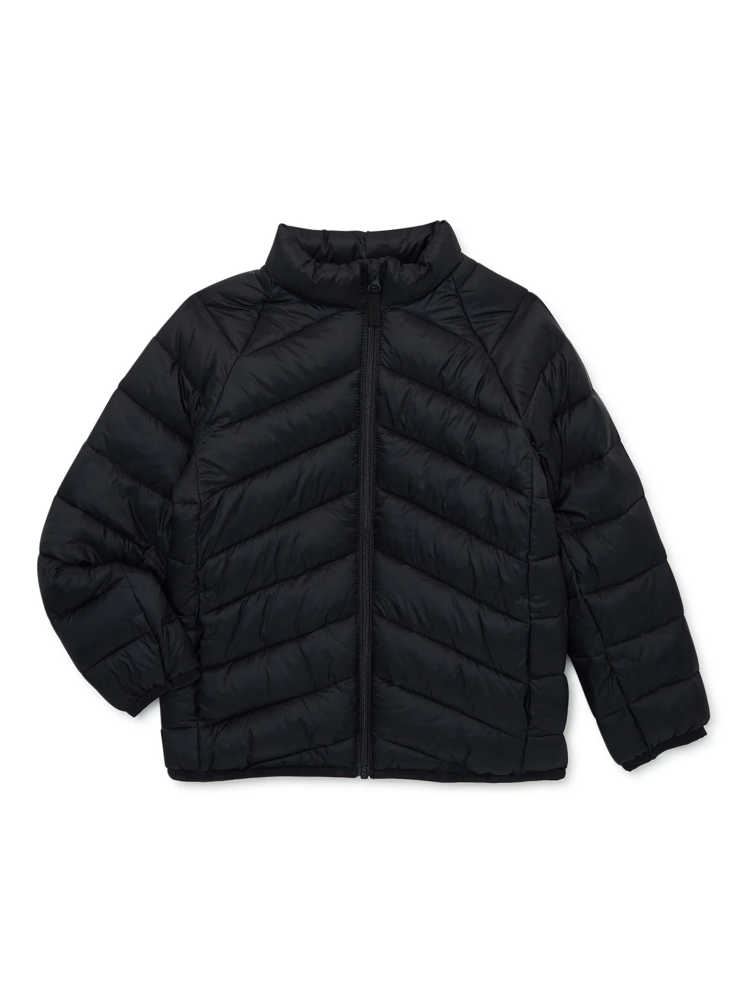 Wonder Nation Boys Lightweight Packable Puffer Jacket, Sizes 4-18 & Husky - Walmart.com | Walmart (US)