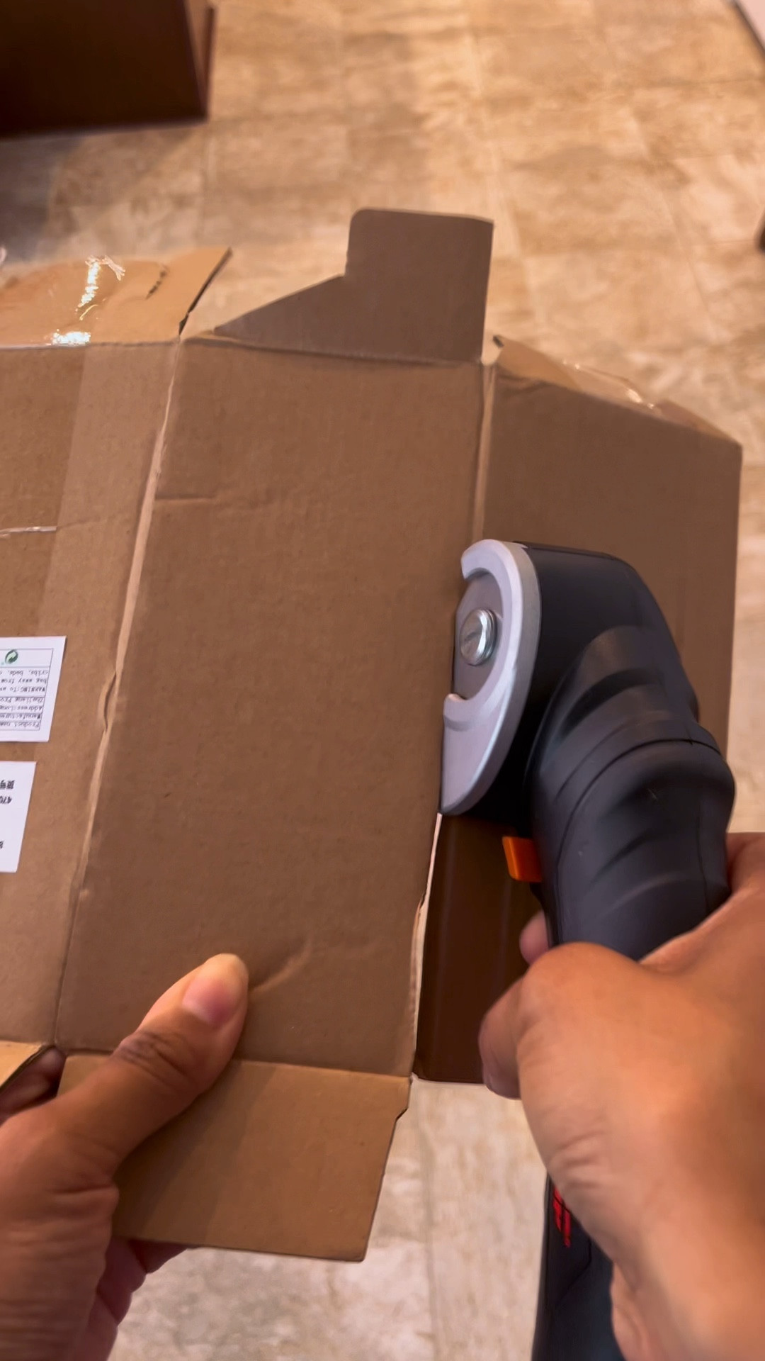 Quick way to break down boxes! He’ll never know! 🤣

#LTKHome