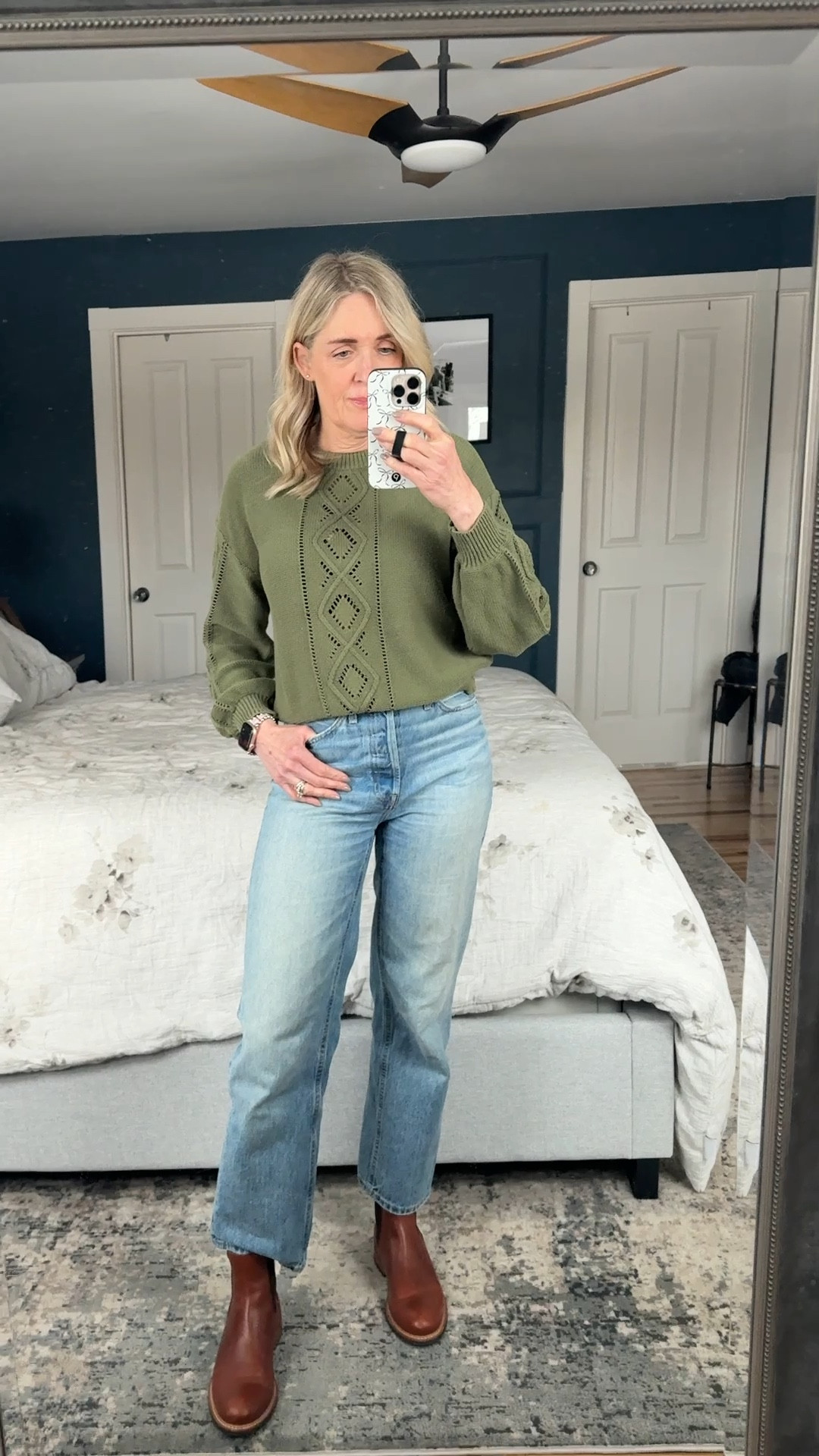 St Patrick’s Day outfit for women. Gibsonlook sweater. Code DOUSED10 for 10% off.

Casual outfit, over 50 style, St Patrick’s Day, green sweater outfit 

#LTKSeasonal #LTKootd #LTKOver40
