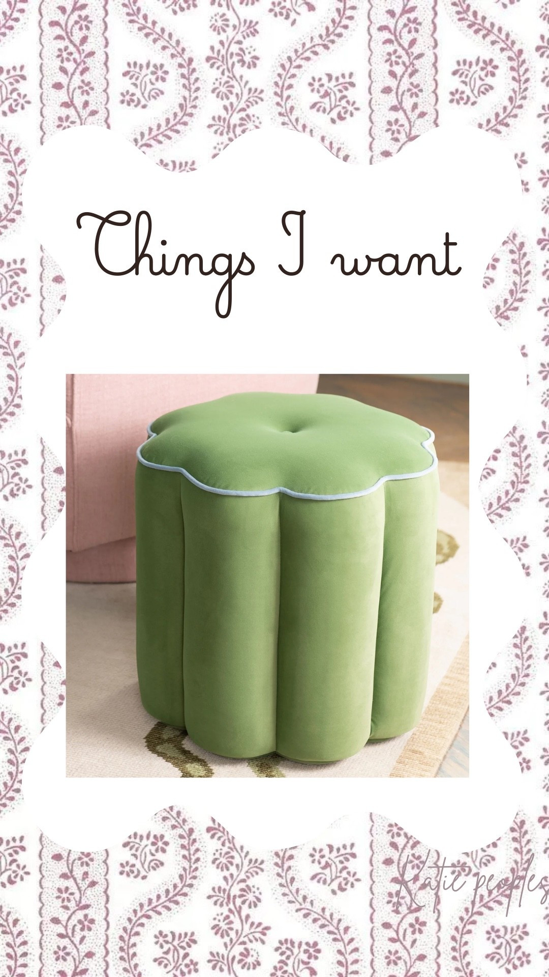 Ottoman | stool | scallop

#LTKHome #LTKdayinmylife #LTKvlog