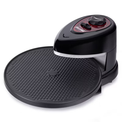 Presto Pizzazz Plus Rotating Pizza Oven, Bake 7-12" Pizzas, Wings, Rolls & More, Countertop Appliance for Homemade, Frozen or Take-n-Bake Pizzas,Black | Target