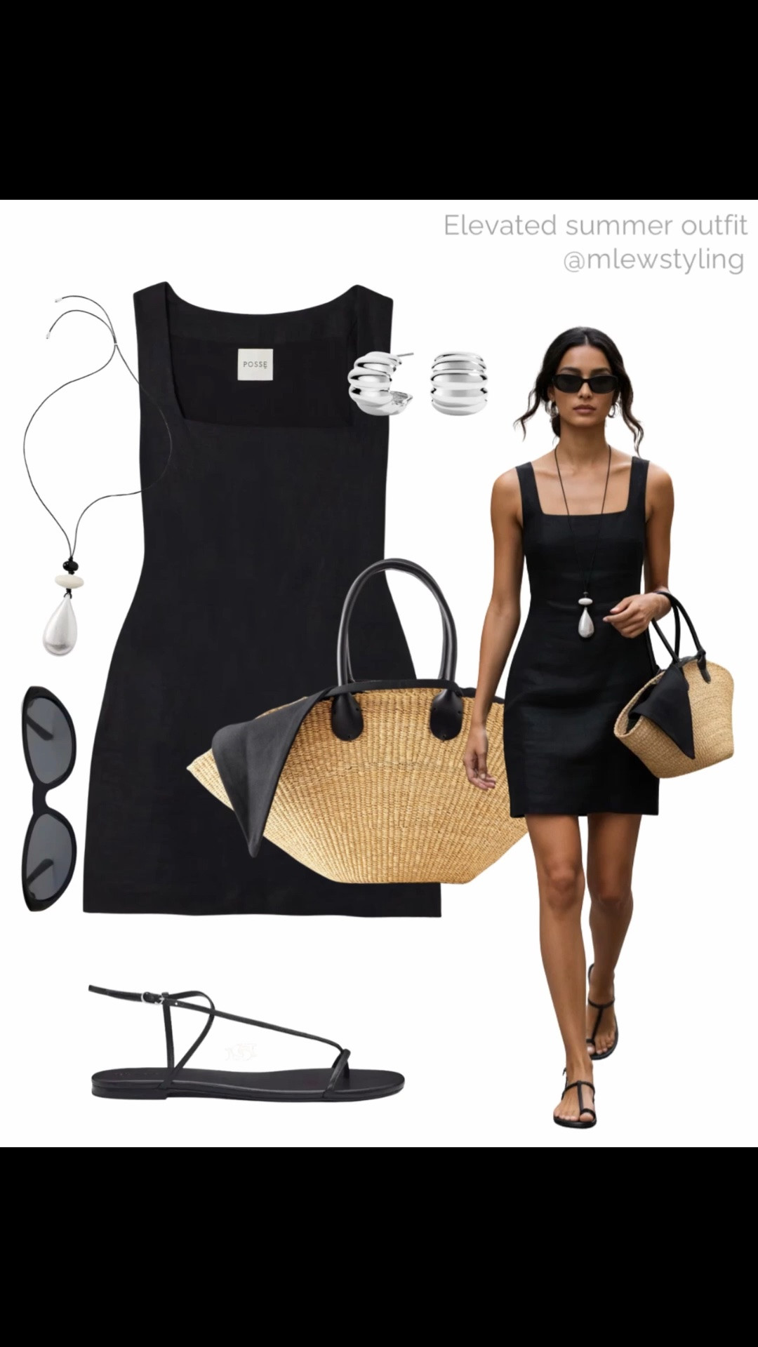 Dress outfit inspo - 4 elevated summer looks 💫

Tags: summer dresses, vacation look, raffia tote bag, black sunglasses, flat sandals, kitten heels, neutral outfit, capsule wardrobe, old money style

#LTKsummer #LTKdresses #LTKtravel