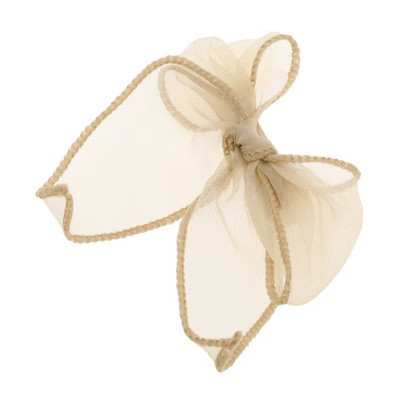 Unique Bargains Bow Ribbon Duckbill Hair Clips Coffee Color 1 Pc | Target