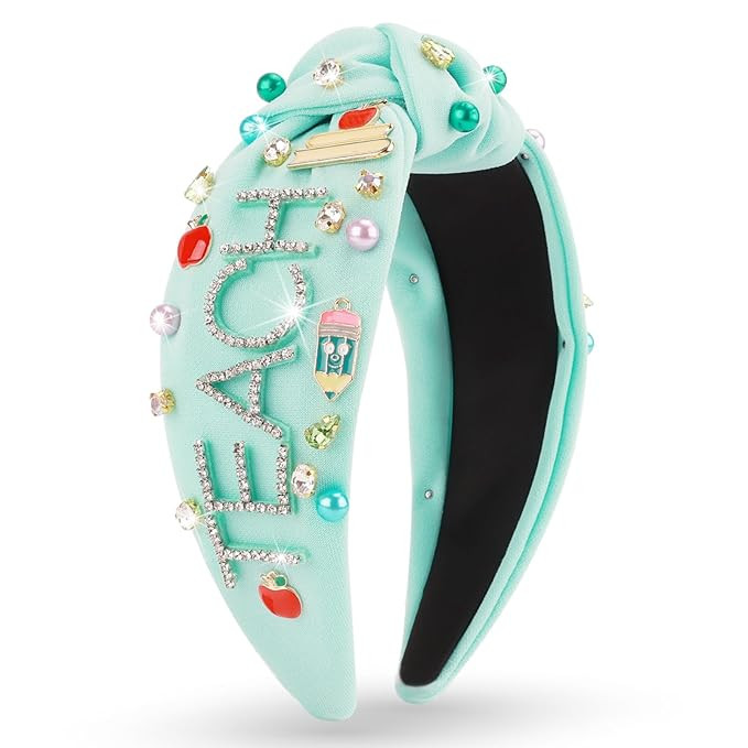 MOSOTECH Teacher Headbands for Women - Back to School Teachers Outfits, Teacher Appreciation Gift... | Amazon (US)