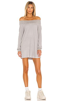 Mina Lisa Waffle Knit Dress in Mist from Revolve.com | Revolve Clothing (Global)