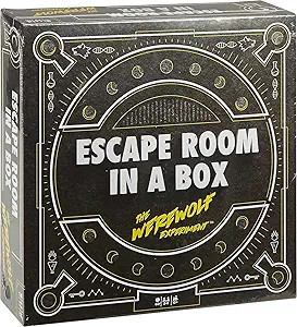 Escape Room In A Box The Werewolf Experiment, Room Escape Group Game For Teens And Adults, With 1... | Amazon (US)