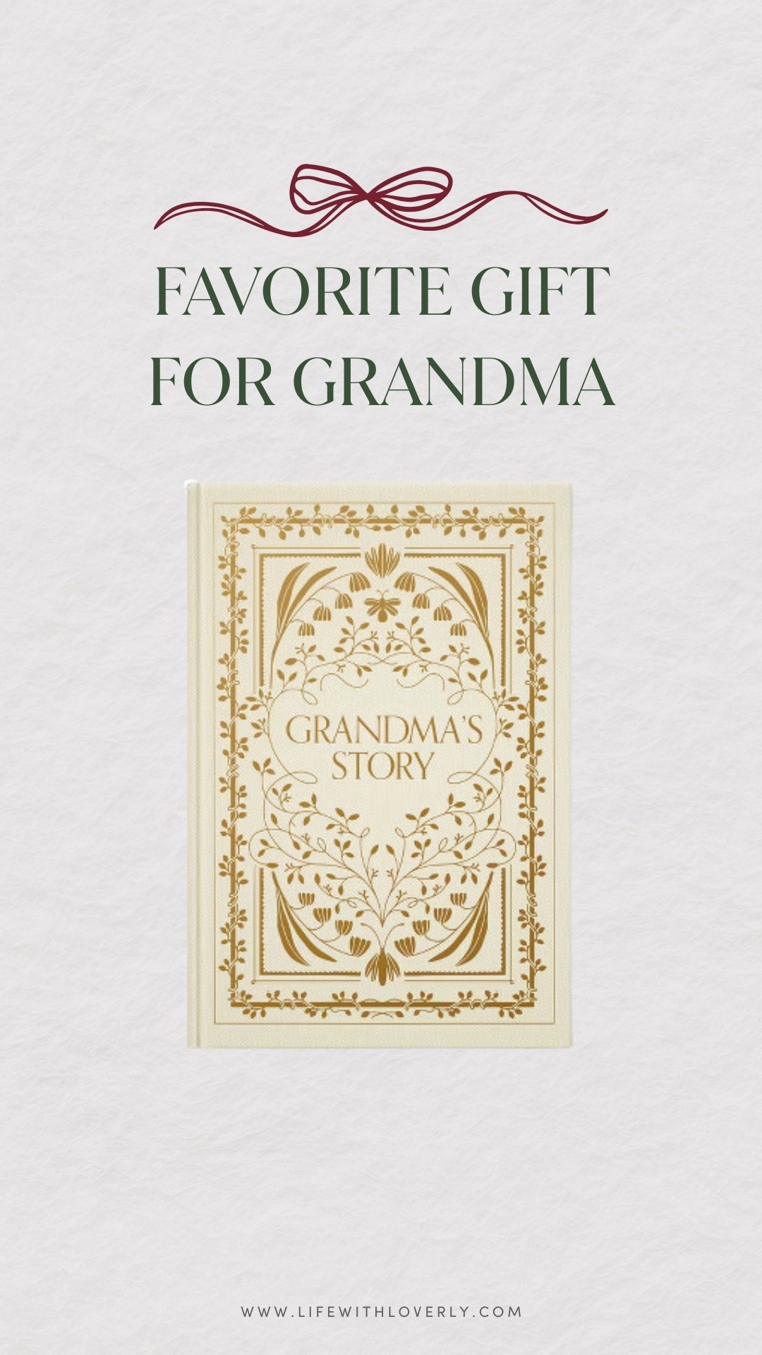 You guys have been loving this gift for grandma! There’s also a grandpa edition linked!

Life with Loverly, gift inspo under 20, Grandparents gift ideas, grandma and grandpa affordable gift ideas

#LTKHoliday #LTKGiftGuide #LTKCyberWeek