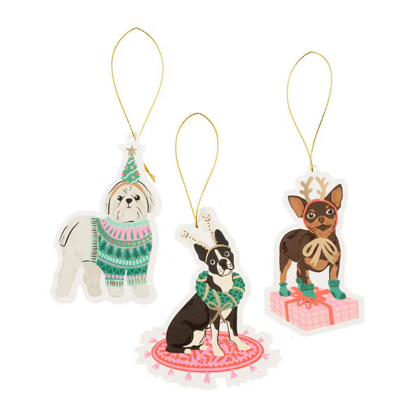 Design Design Merry Barkmas Gift Tags Pkg/6 | The Container Store