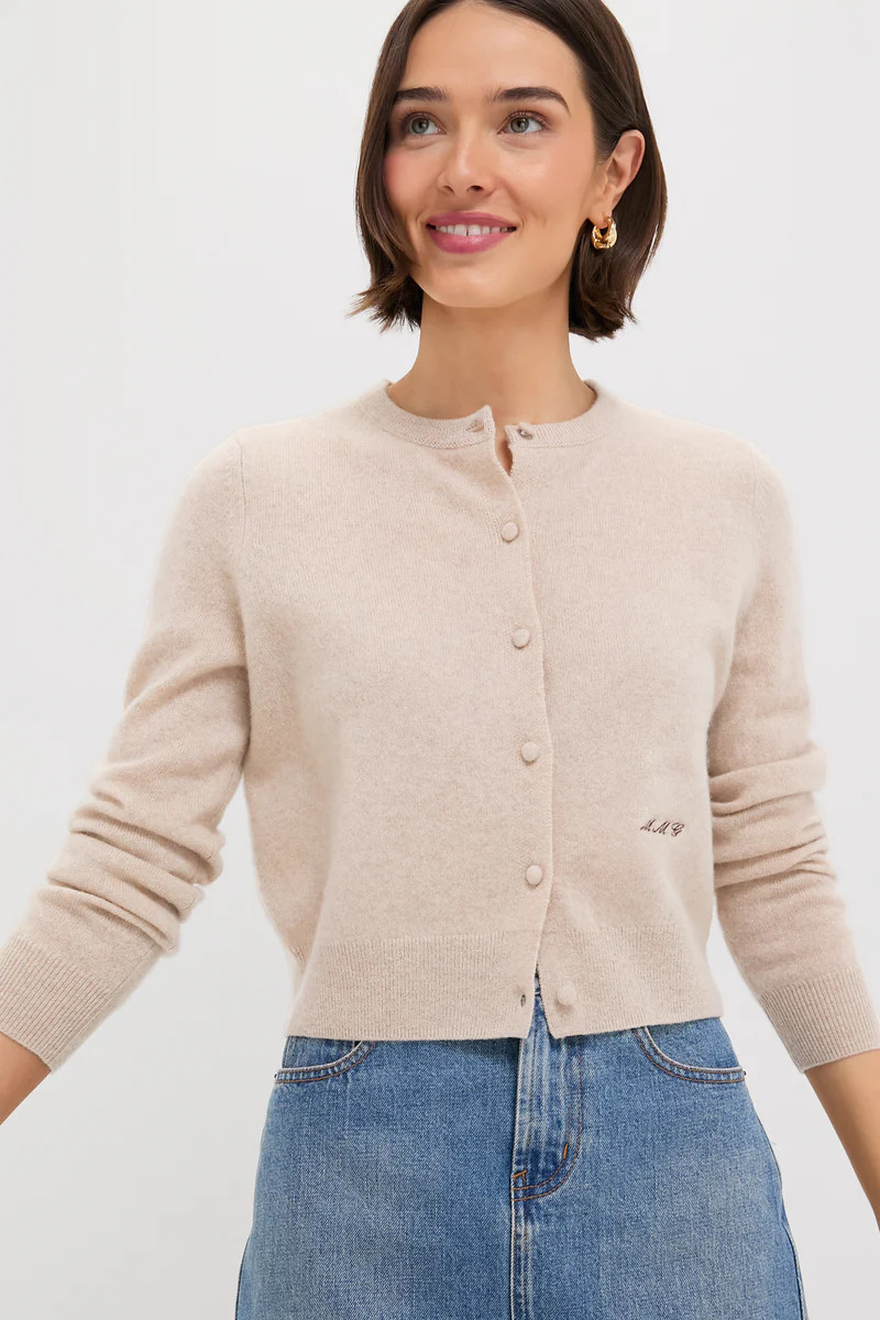 Black Cashmere Riley Cardigan | Tuckernuck (US)