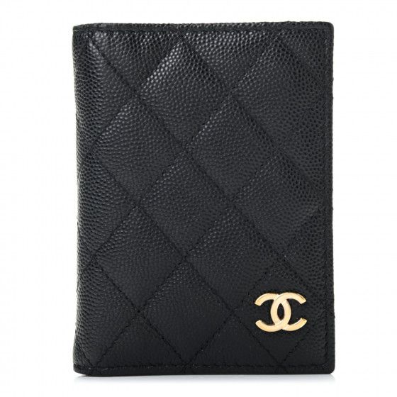 CHANEL

Caviar Quilted Card Holder Wallet Black | Fashionphile