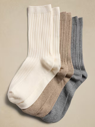 Trouser Socks (3 Pack) | Banana Republic Factory | Banana Republic Factory
