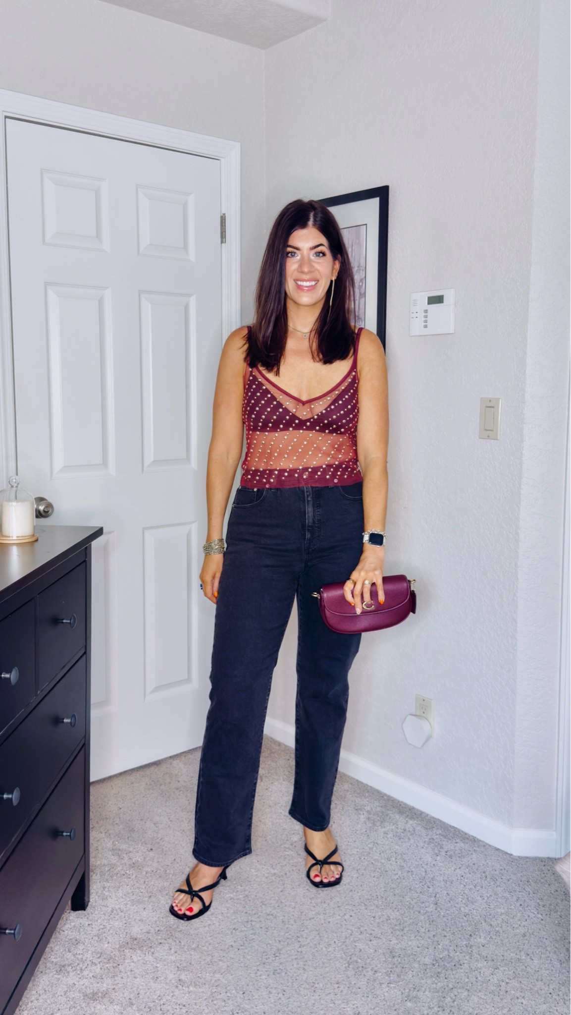 What I wore as a 42 year old mom who looks 42
Medium tank (added similar)
29 curve love long black jeans

#LTKMidsize #LTKTall #LTKWorkwear