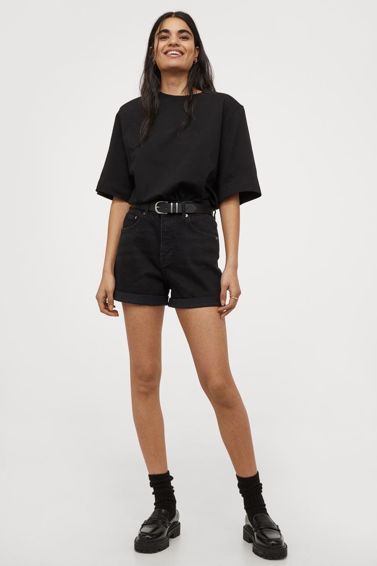 Mom Ultra High Denim Shorts | H&M (US + CA)