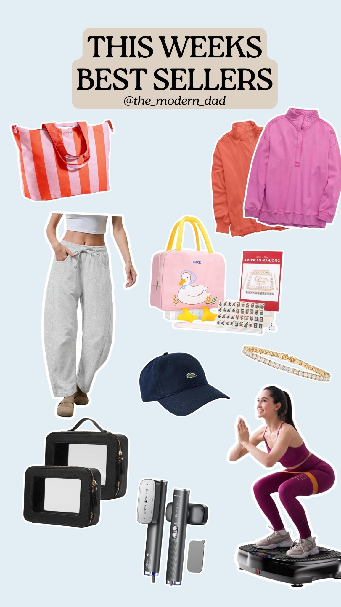 A roundup of your favorites this week, which are my family’s favorites as well! All linked for easy shopping. 


Family Favorites, Home Essentials, Travel Hacks, Loungewear, Jewelry 

#LTKSaleAlert #LTKTravel #LTKHome