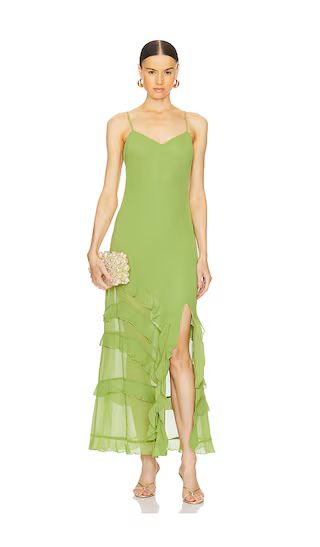 Cantara Maxi Dress in Apple Green | Lime Green Dress | Light Green Dress | Revolve Clothing (Global)