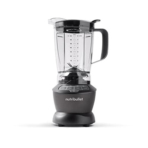 nutribullet Countertop Blender for Shakes, Smoothies, Food Prep, and Frozen Blending, 64 Ounces, 1200 Watt, Dark Gray NBF50400 | Amazon (US)
