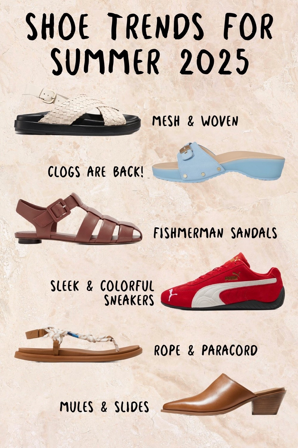 Check out these shoe trends for 2025! See the full collection and styling tips at wardrobeoxygen.com 

#LTKShoeCrush #LTKOver40 #LTKSeasonal