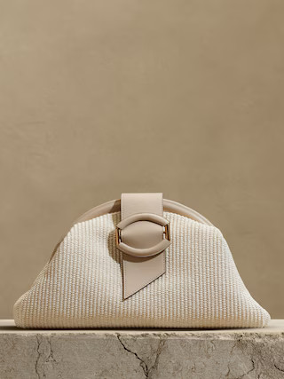 Stella Straw Clutch | Banana Republic (US)