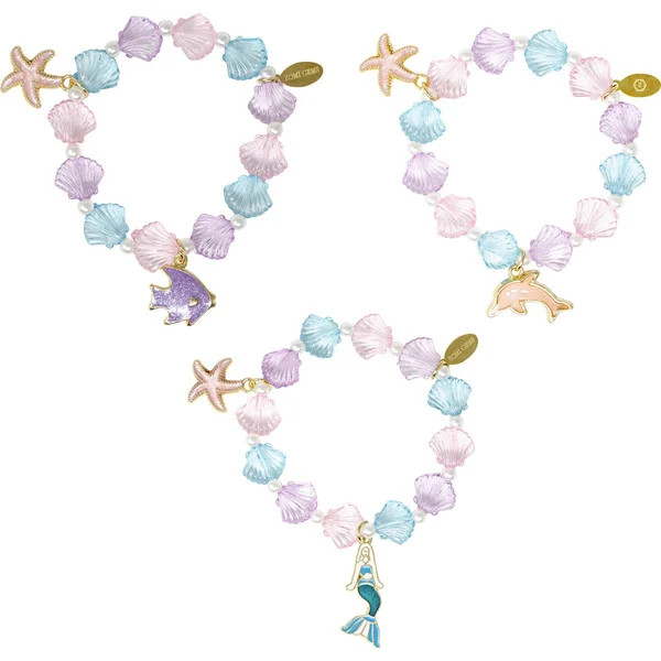 Mermaid & Seashell Bracelet Set | Maisonette