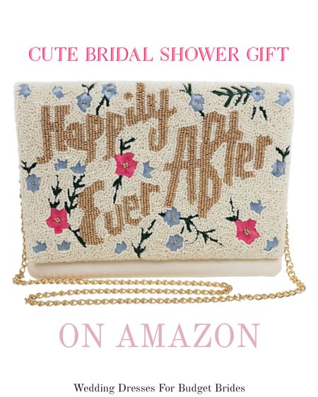 Cute bridal shower gift idea. 

Bride gift. Gifts for her. Honeymoon purse. Bride to be. Amazon wedding.

#LTKwedding #LTKitbag #LTKstyletip