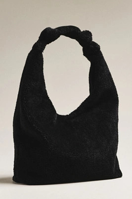 The Love Knot Slouchy Bag: Sherpa Fleece Edition | Anthropologie (US)